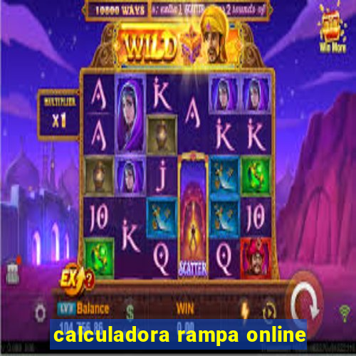 calculadora rampa online